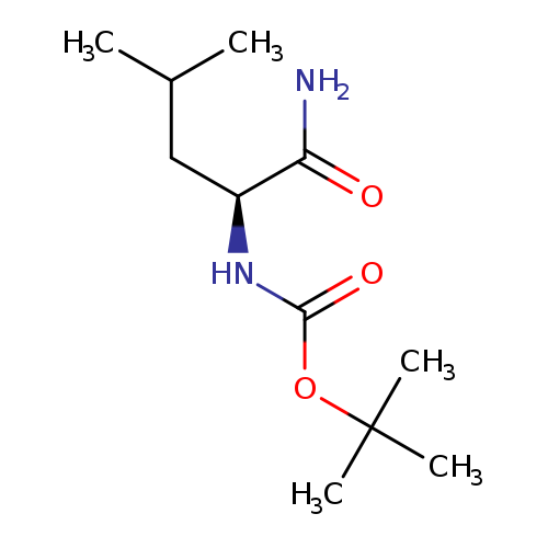 Carbamic acid, [(1S)-1-(aminocarbonyl)-3-methylbutyl]-,1,1-dimethylethyl ester