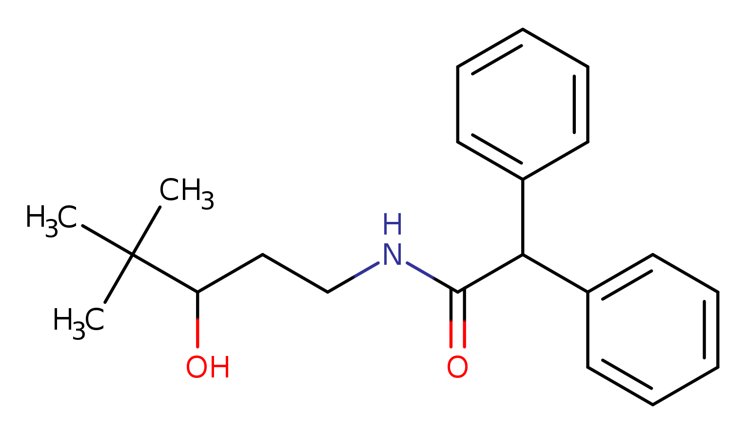N-(3-hydroxy-4,4-dimethylpentyl)-2,2-diphenylacetamide