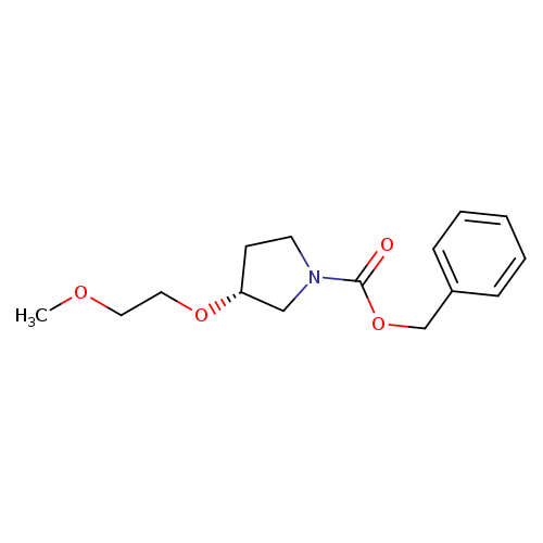 (R)-Benzyl 3-(2-methoxyethoxy) pyrrolidine-1-carboxylate