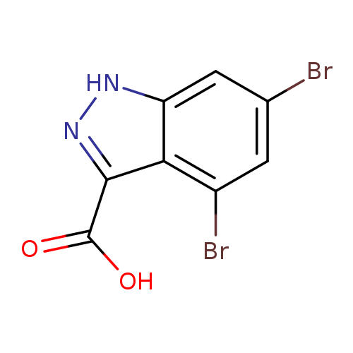 4,6-Dibromo-1H-indazole-3-carboxylic acid