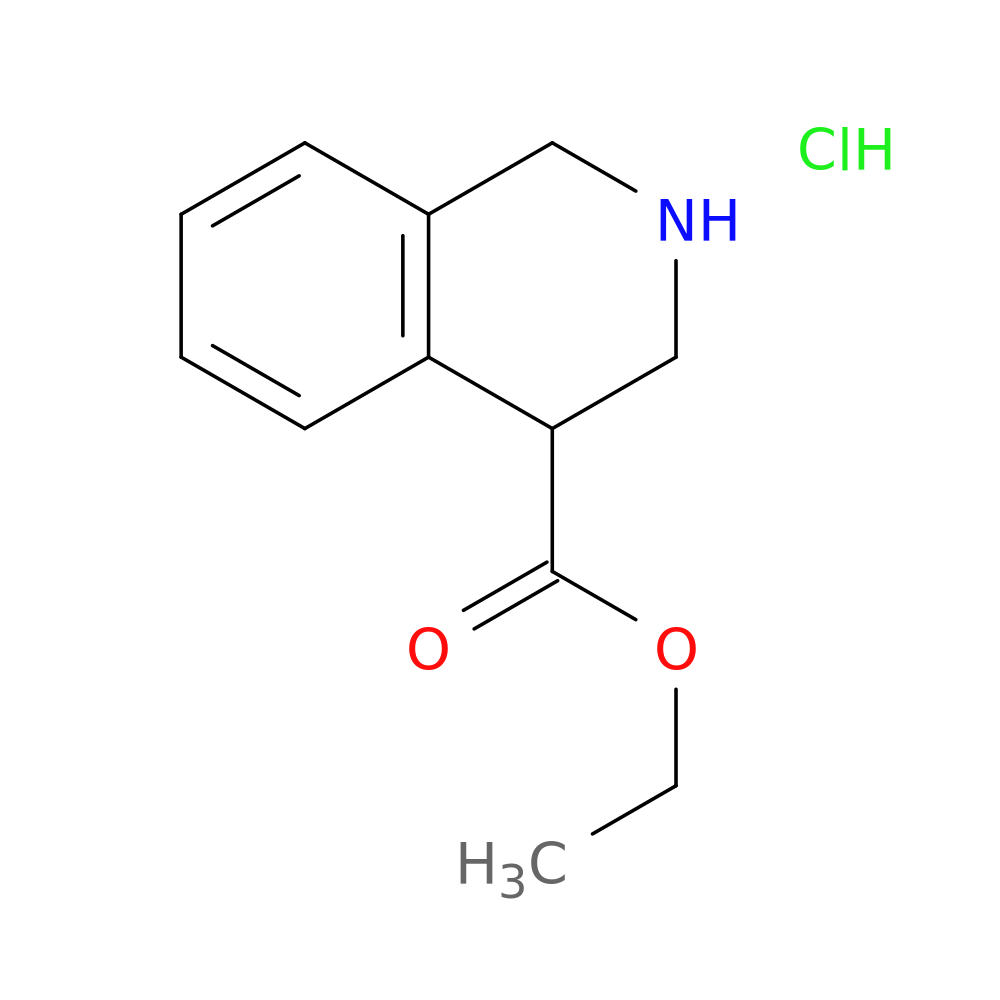 ethyl 1,2,3,4-tetrahydroisoquinoline-4-carboxylate hydrochloride