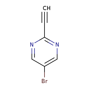 Pyrimidine, 5-bromo-2-ethynyl-