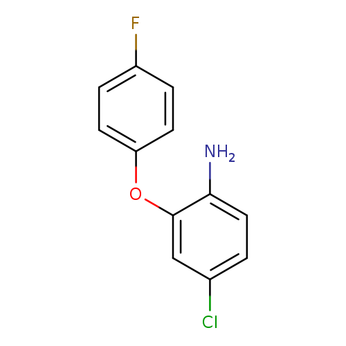 4-Chloro-2-(4-fluorophenoxy)aniline