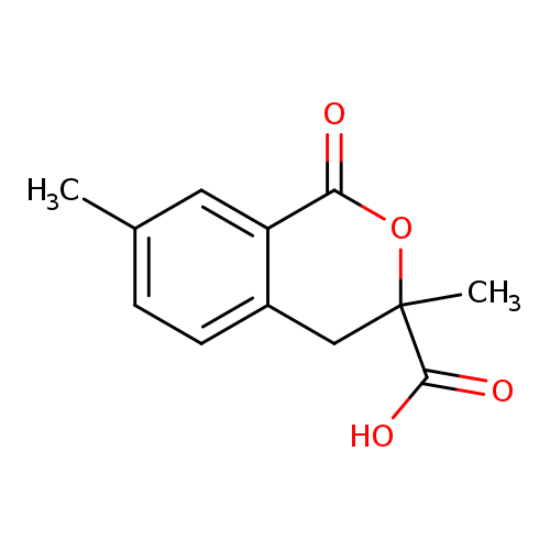 3,7-dimethyl-1-oxo-3,4-dihydro-1H-2-benzopyran-3-carboxylic acid