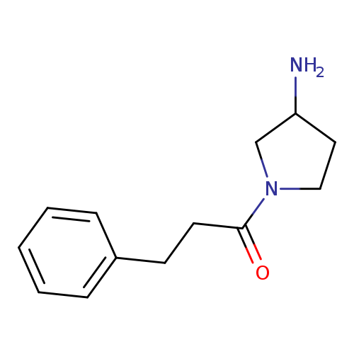 1-(3-aminopyrrolidin-1-yl)-3-phenylpropan-1-one