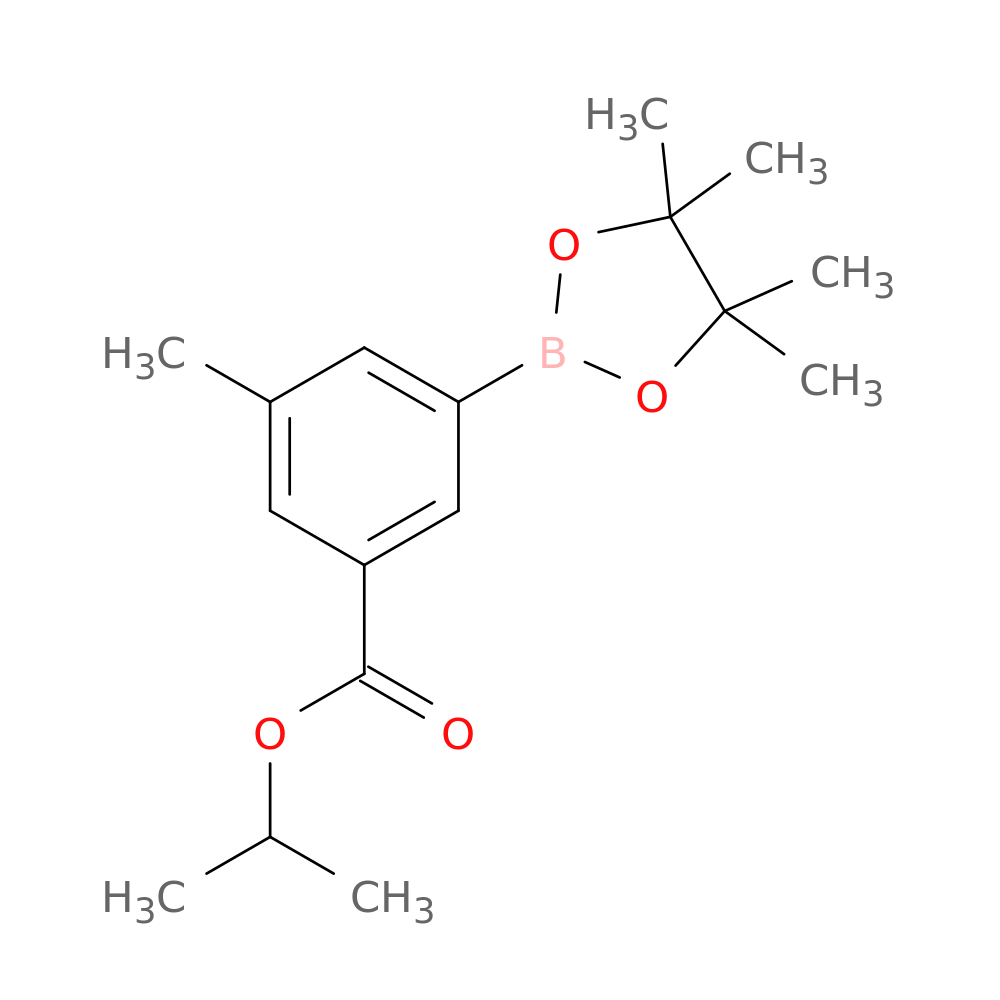 3-(Isopropoxycarbonyl)-5-methylphenylboronic acid, pinacol ester