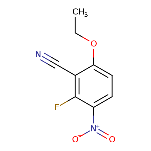6-ethoxy-2-fluoro-3-nitrobenzonitrile