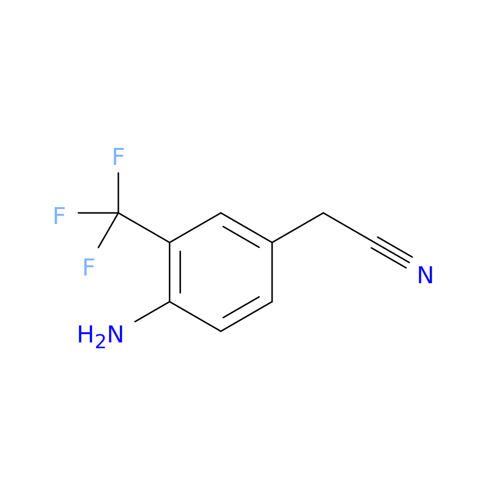 2-[4-Amino-3-(trifluoromethyl)phenyl]acetonitrile