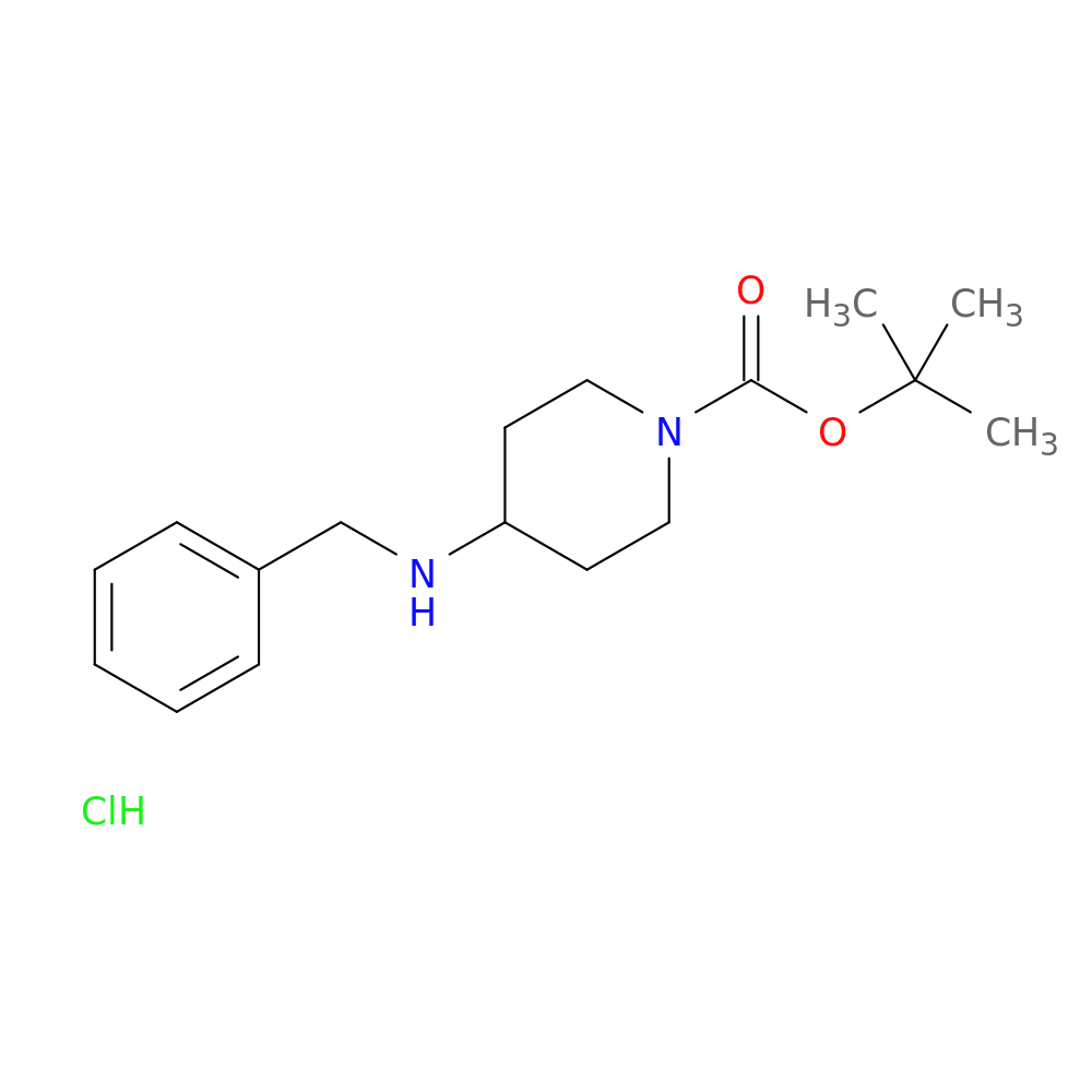 tert-Butyl 4-(benzylamino)piperidine-1-carboxylate hydrochloride