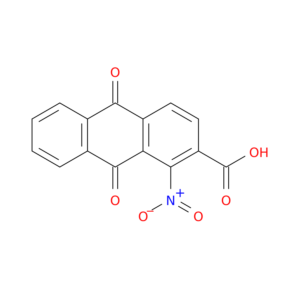 1-Nitro-9,10-dioxo-9,10-dihydroanthracene-2-carboxylic acid