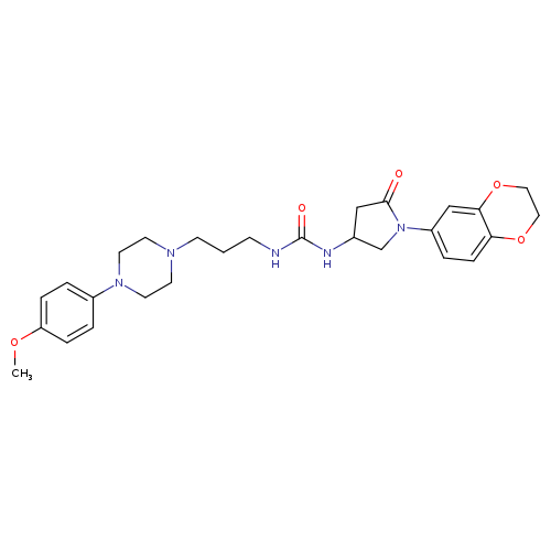 3-[1-(2,3-dihydro-1,4-benzodioxin-6-yl)-5-oxopyrrolidin-3-yl]-1-{3-[4-(4-methoxyphenyl)piperazin-1-yl]propyl}urea