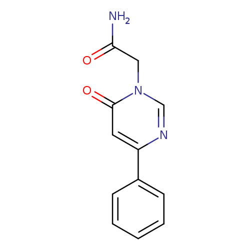 2-(6-oxo-4-phenyl-1,6-dihydropyrimidin-1-yl)acetamide