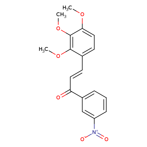 (2E)-1-(3-nitrophenyl)-3-(2,3,4-trimethoxyphenyl)prop-2-en-1-one