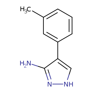 4-(3-Methylphenyl)-1h-pyrazol-3-amine