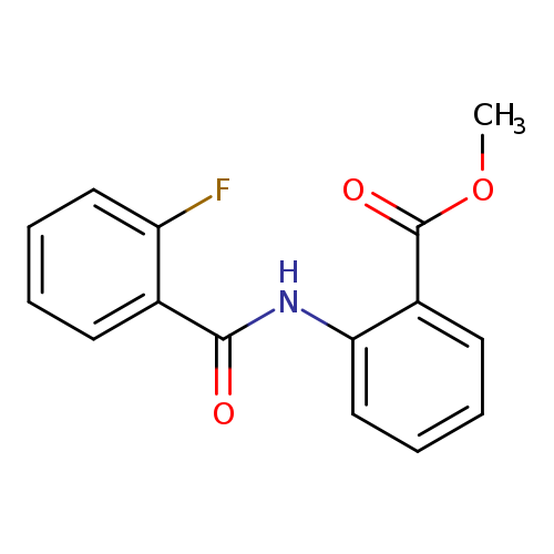 methyl2-(2-fluorobenzamido)benzoate