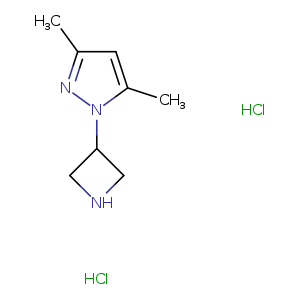 1-(3-Azetidinyl)-3,5-dimethyl-1h-pyrazole dihydrochloride