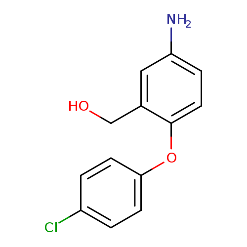 [5-amino-2-(4-chlorophenoxy)phenyl]methanol