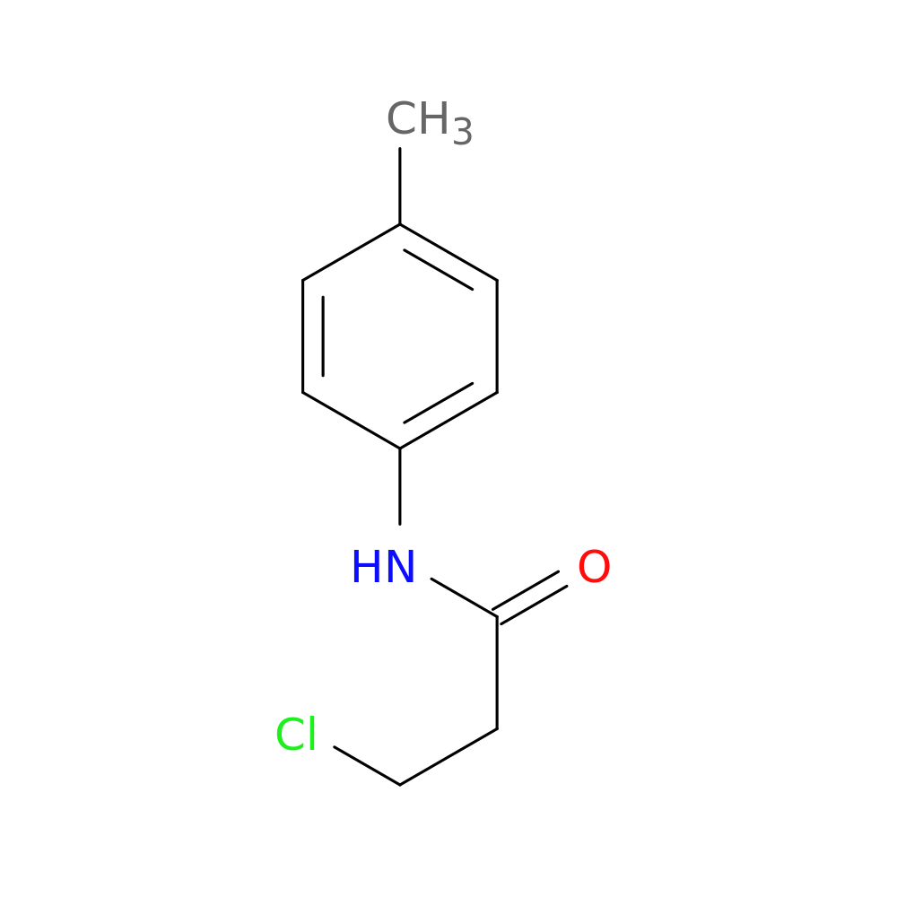 3-Chloro-N-(4-methylphenyl)propanamide
