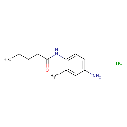 N-(4-amino-2-methylphenyl)pentanamide hydrochloride