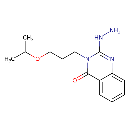 2-Hydrazinyl-3-(3-isopropoxypropyl)quinazolin-4(3H)-one