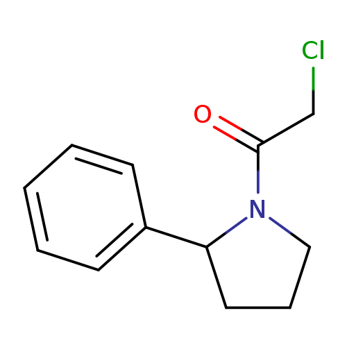 2-chloro-1-(2-phenylpyrrolidin-1-yl)ethan-1-one