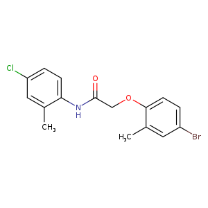 2-(4-Bromo-2-methylphenoxy)-n-(4-chloro-2-methylphenyl)acetamide