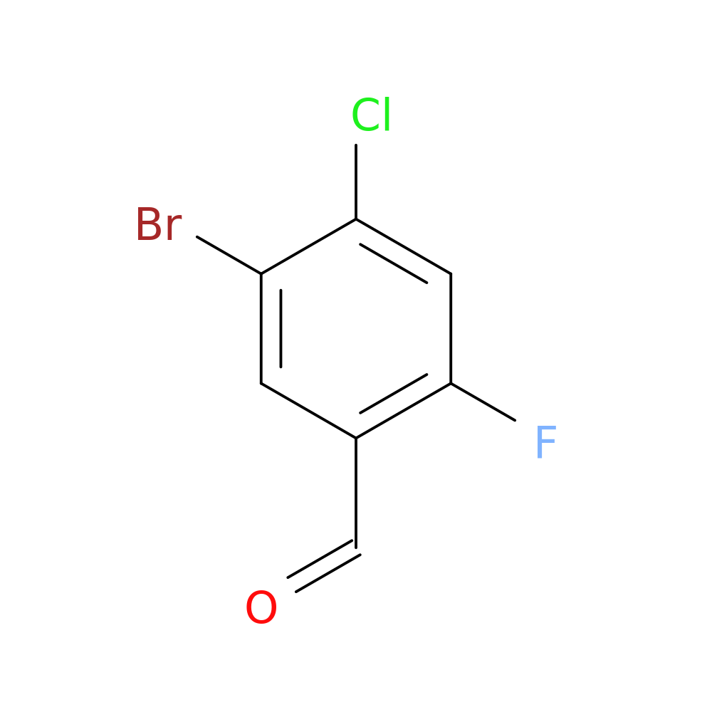 5-Bromo-4-chloro-2-fluorobenzaldehyde