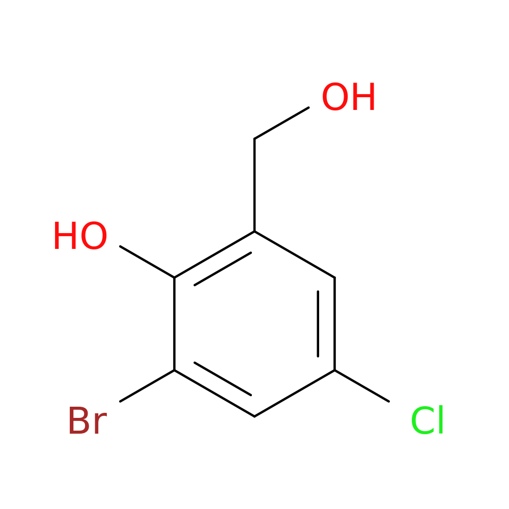 3-Bromo-5-Chloro-2-Hydroxybenzyl Alcohol