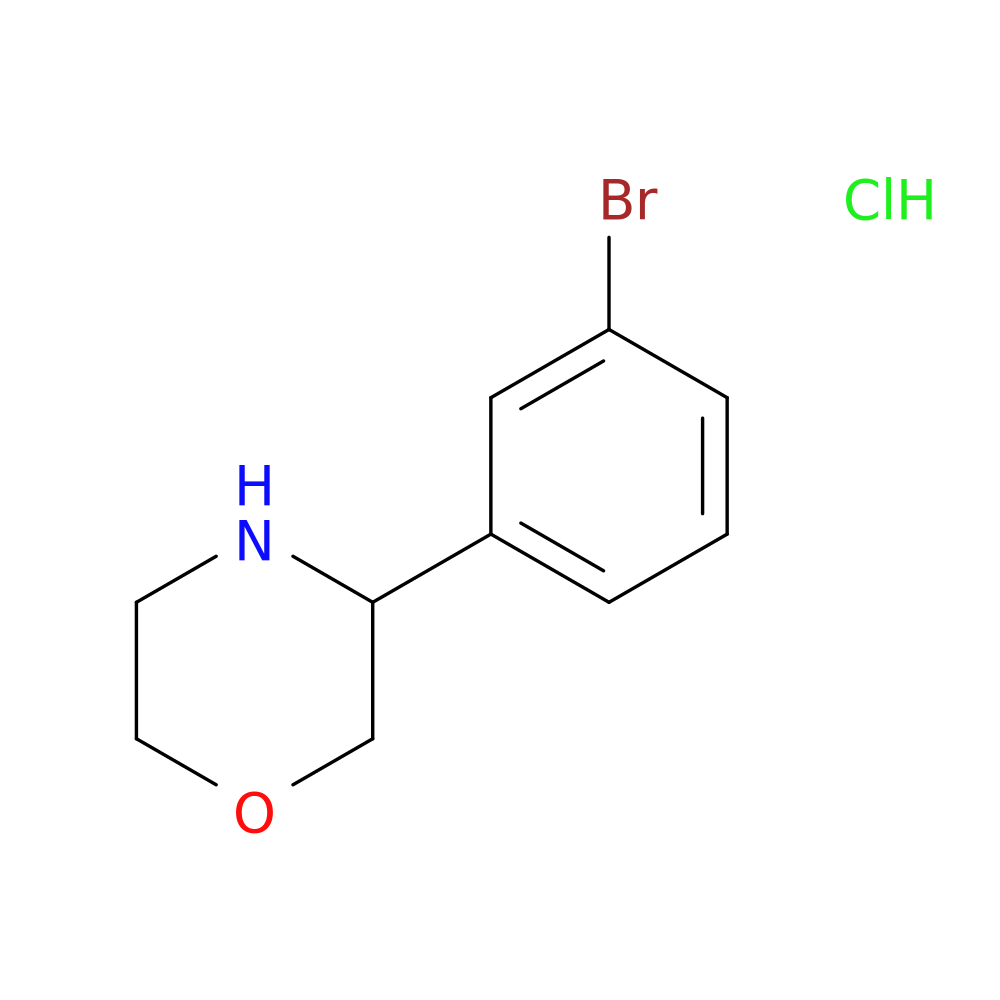 3-(3-Bromophenyl)morpholine hydrochloride