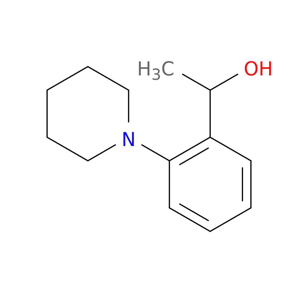 1-[2-(1-Piperidyl)phenyl]ethanol