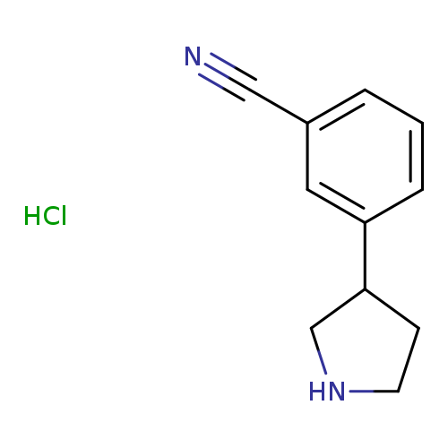 3-(pyrrolidin-3-yl)benzonitrile hydrochloride