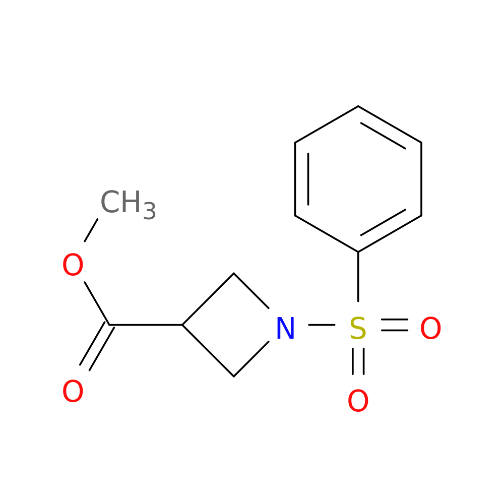 Methyl 1-(benzenesulfonyl)azetidine-3-carboxylate