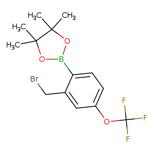 2-(2-(Bromomethyl)-4-(trifluoromethoxy)phenyl)-4,4,5,5-tetramethyl-1,3,2-dioxaborolane