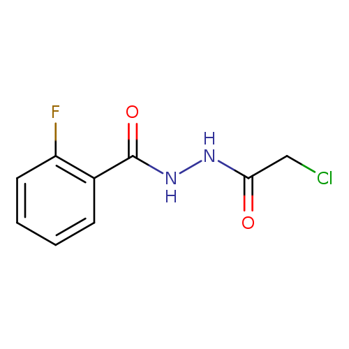 N'-(2-chloroacetyl)-2-fluorobenzohydrazide