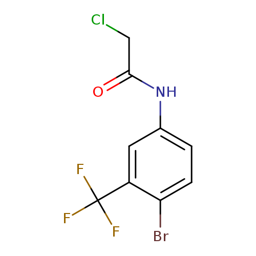 N-[4-bromo-3-(trifluoromethyl)phenyl]-2-chloroacetamide