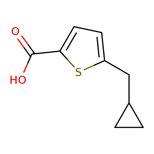 5-(cyclopropylmethyl)thiophene-2-carboxylic acid