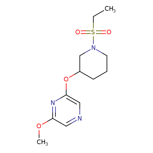 2-{[1-(ethanesulfonyl)piperidin-3-yl]oxy}-6-methoxypyrazine