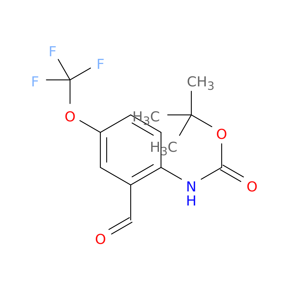 tert-Butyl 2-Formyl-4-(trifluoromethoxy)phenylcarbamate