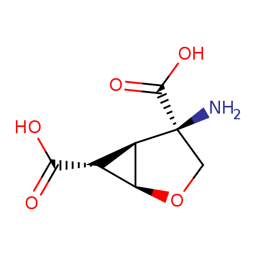 2-Oxabicyclo[3.1.0]hexane-4,6-dicarboxylic acid, 4-amino-, (1R,4R,5S,6R)-