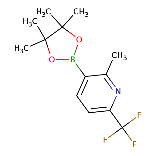 2-methyl-3-(tetramethyl-1,3,2-dioxaborolan-2-yl)-6-(trifluoromethyl)pyridine