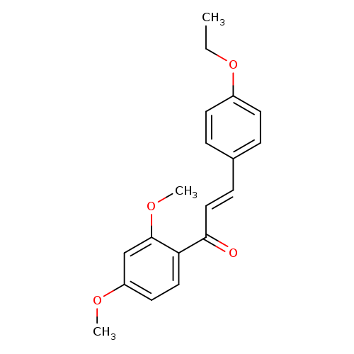(2E)-1-(2,4-dimethoxyphenyl)-3-(4-ethoxyphenyl)prop-2-en-1-one