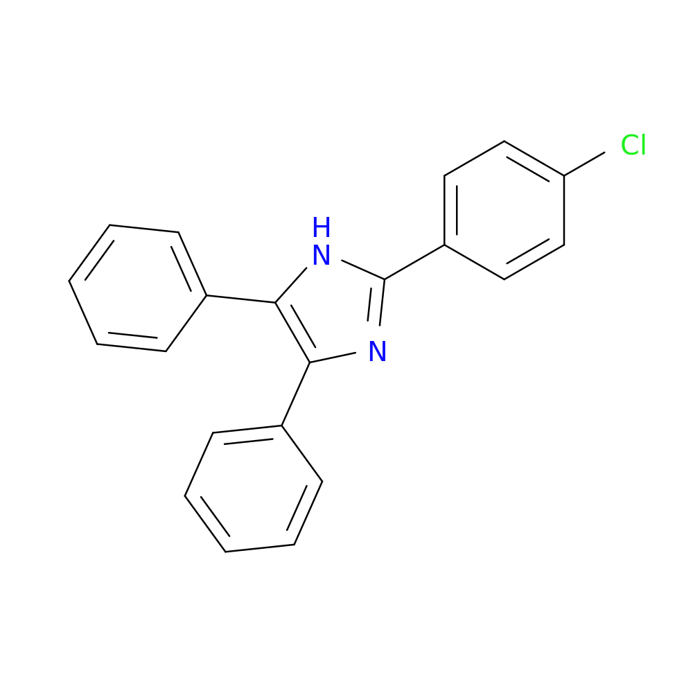 2-(4-Chlorophenyl)-4,5-diphenyl-1H-imidazole