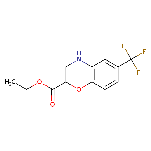 Ethyl 6-(trifluoromethyl)-3,4-dihydro-2H-benzo[b][1,4]oxazine-2-carboxylate
