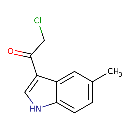 2-Chloro-1-(5-methyl-1h-indol-3-yl)ethan-1-one