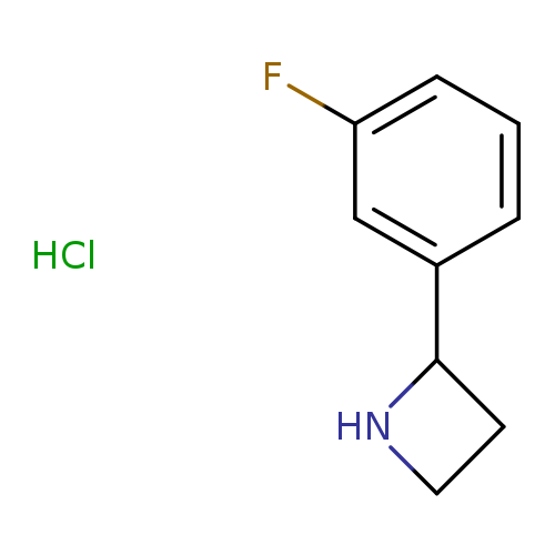 2-(3-fluorophenyl)azetidine hydrochloride