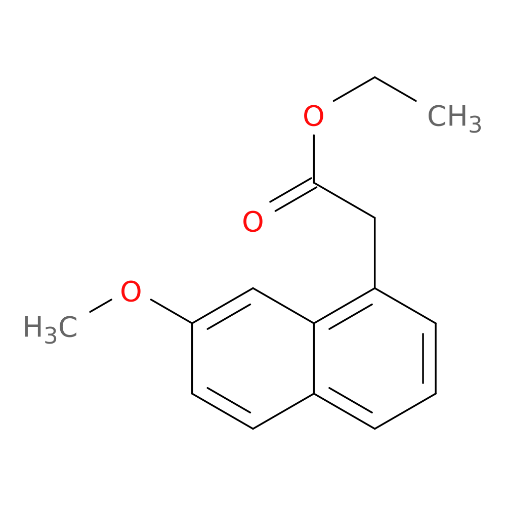 7-Methoxy-1-naphthaleneacetic acid ethyl ester