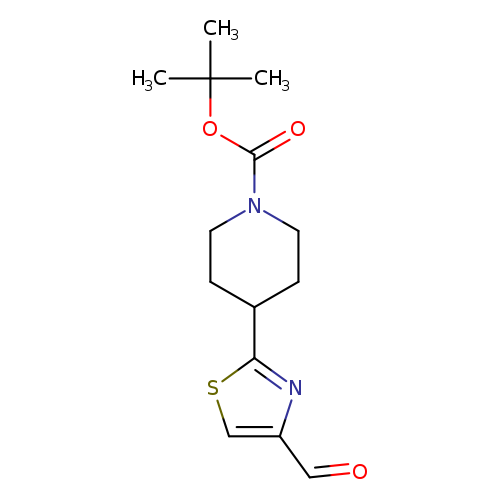 TERT-BUTYL 4-(4-FORMYL-1,3-THIAZOL-2-YL)TETRAHYDRO-1(2H)-PYRIDINECARBOXYLATE