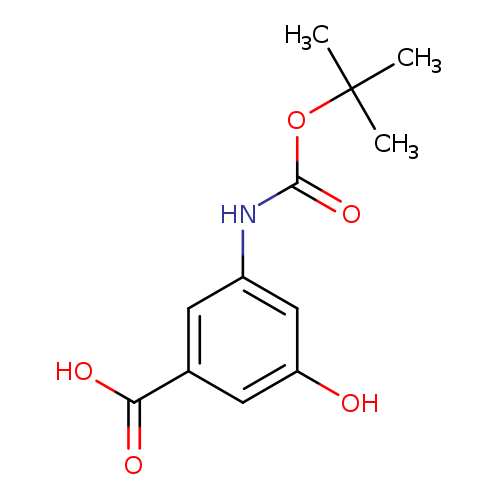 3-[(tert-Butoxycarbonyl)amino]-5-hydroxybenzoic acid