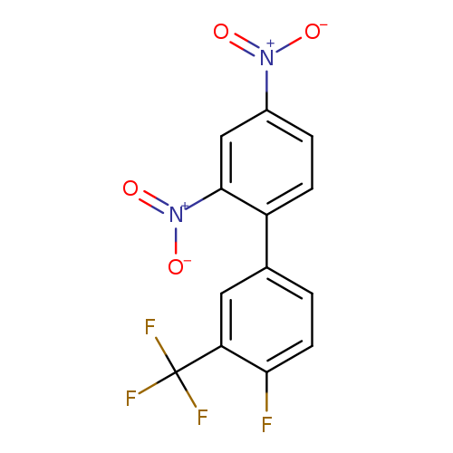 4-(2,4-dinitrophenyl)-1-fluoro-2-(trifluoromethyl)benzene