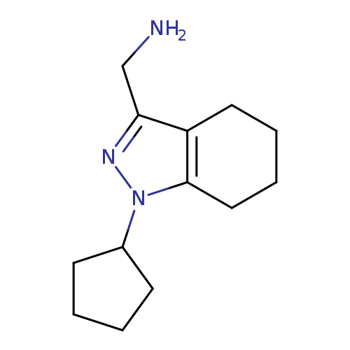 (1-cyclopentyl-4,5,6,7-tetrahydro-1H-indazol-3-yl)methanamine